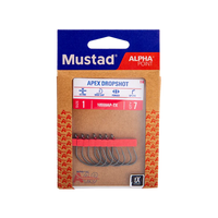 Mustad Wide Gap Weedless Hook - Red 2/0