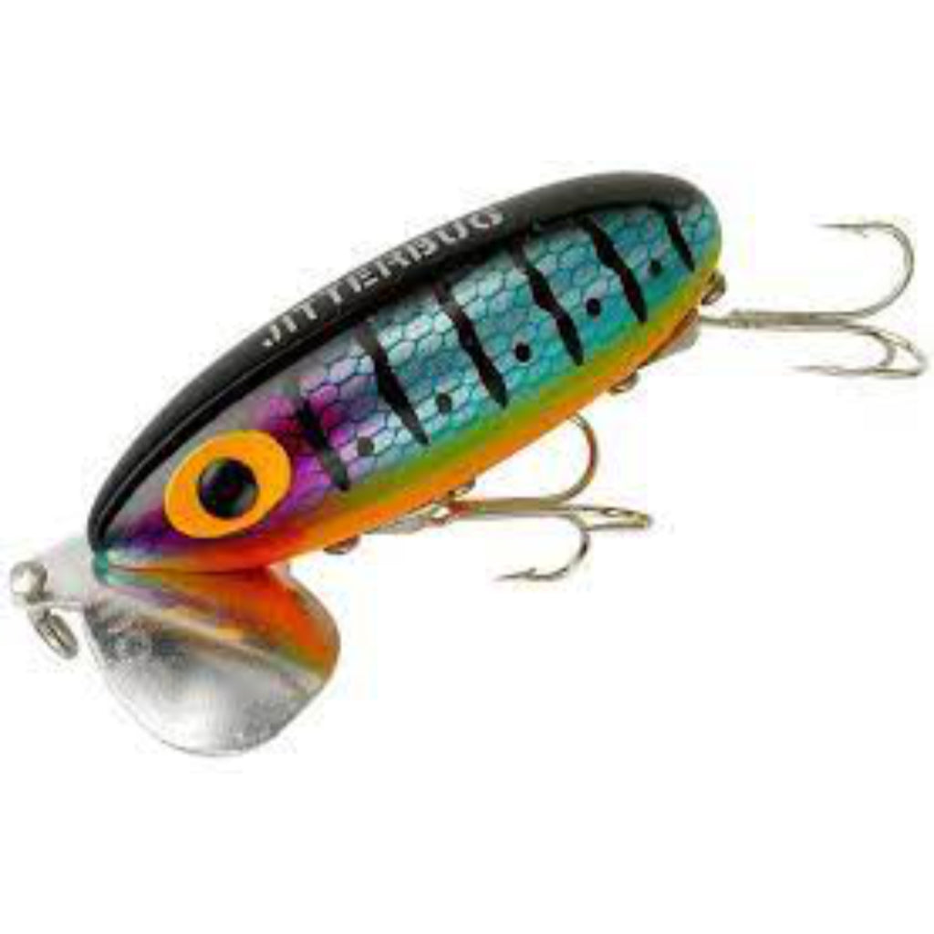 Arbogast - The double-cupped lip of an Arbogast Jitterbug has been  prompting fish to attack since 1937, when this classic topwater lure was  introduced. #BaitOfChampions