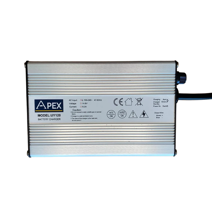 Apex Lithium 12V 6A Lithium Charger