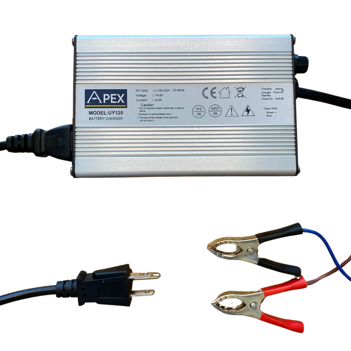 Apex Lithium 12V 6A Lithium Charger