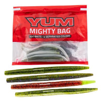 YUM Dinger Stick Bait Mighty Bag - 100 Pack
