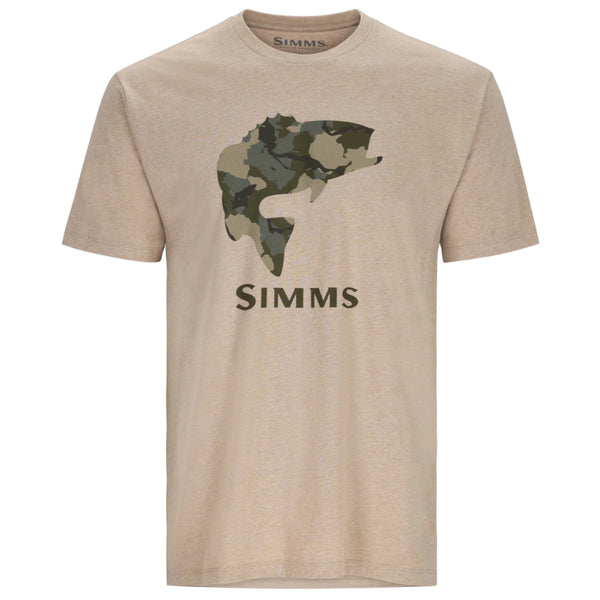 Simms M's Bass Fill T Shirt  Natural Sports – Natural Sports - The Fishing  Store
