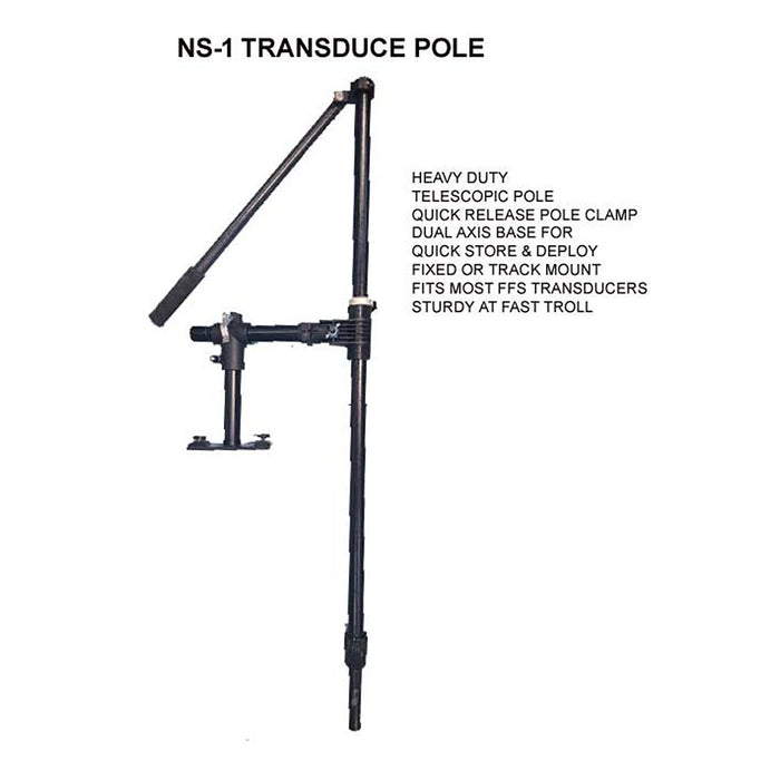 NS-1 Live Imaging Transducer 4-6ft Telescoping Pole Mount