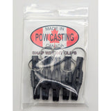 POW Casting Snap Weight Clips