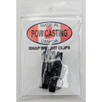 POW Casting Snap Weight Clips