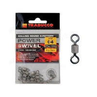 Trabucco Rolling Round X-Pattern Power Swivel