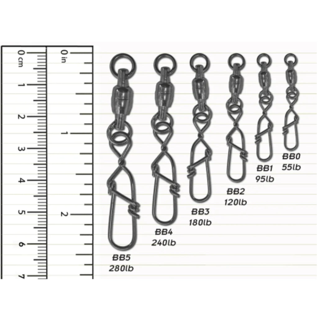 Torpedo Snap Swivels – Wind Rose North Ltd. Outfitters