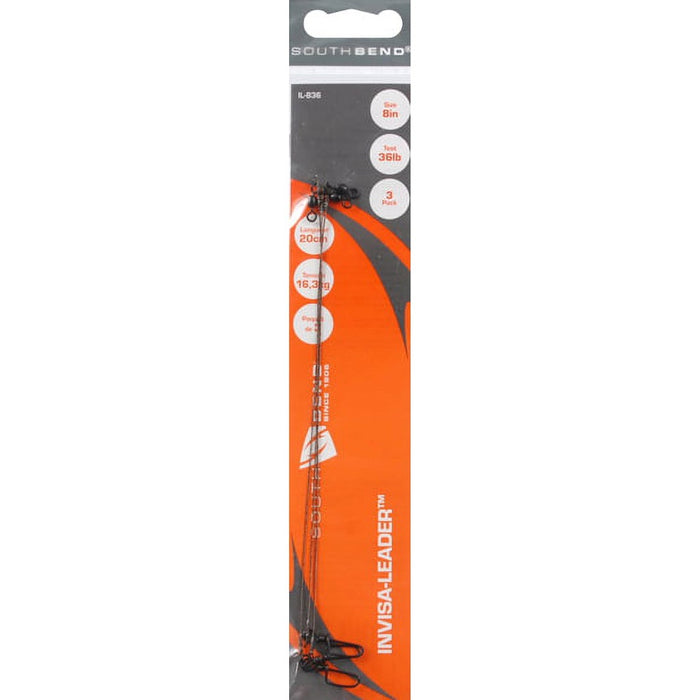 South Bend Invisaleader 12" 36lb 3 Pack