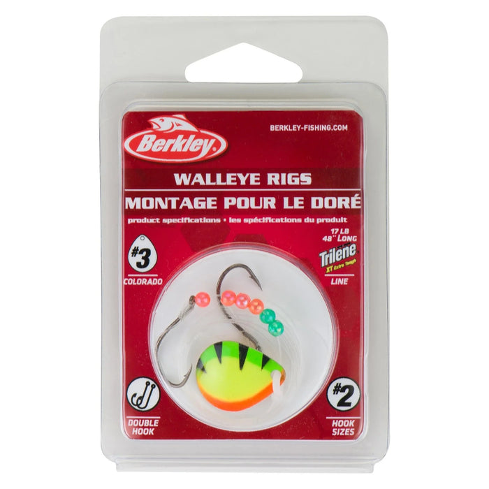 Berkley Walleye Rig - Colorado Blade Worm Harness