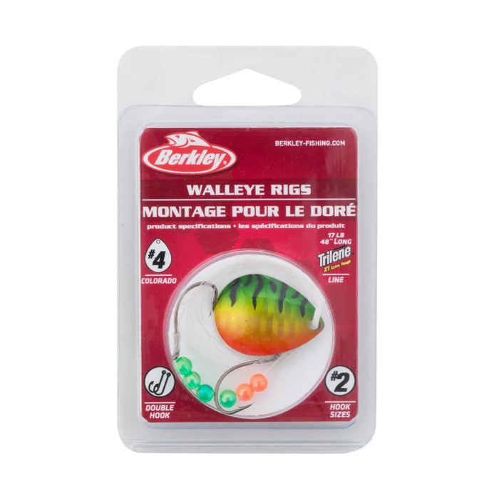 Berkley Walleye Rig - Colorado Blade Worm Harness