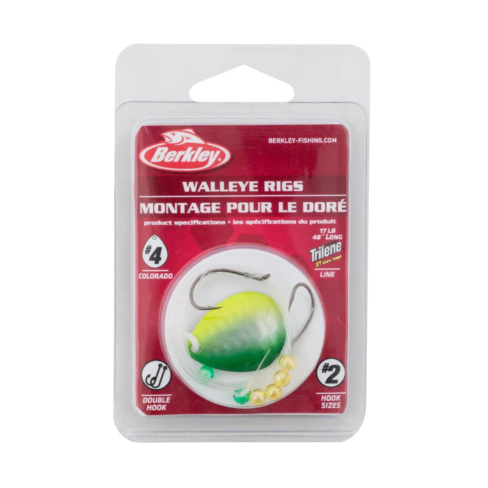 Berkley Walleye Rig - Colorado Blade Worm Harness