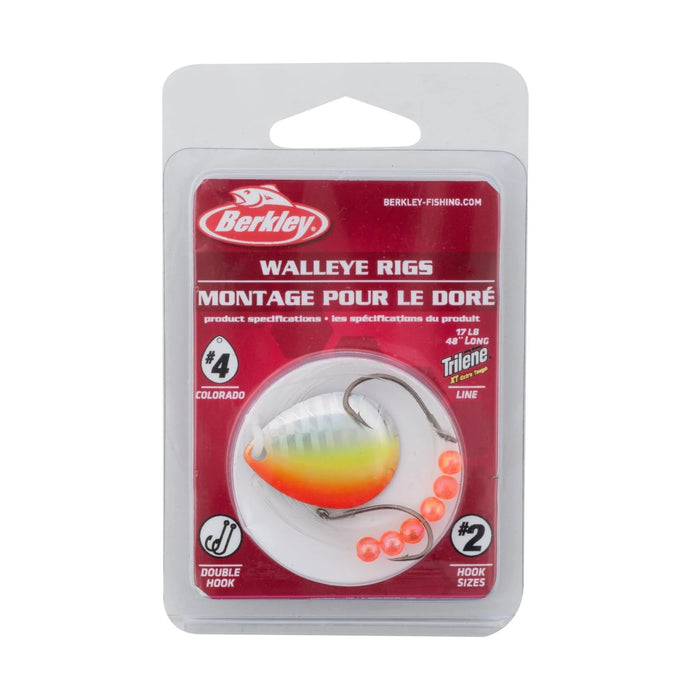 Berkley Walleye Rig - Colorado Blade Worm Harness