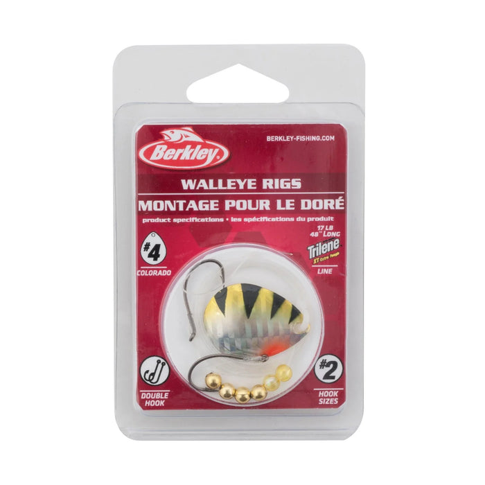 Berkley Walleye Rig - Colorado Blade Worm Harness