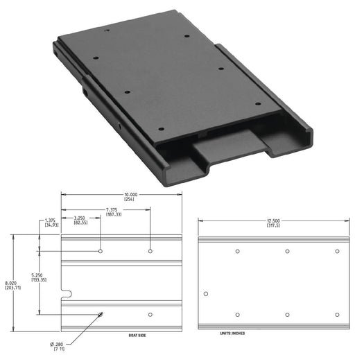 Minn Kota Quick Release Bracket / MKA-16-03 #1854035