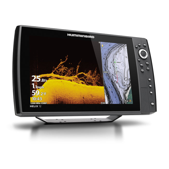 Humminbird Helix 12 CHIRP G4N Fishfinder MEGA DI+ GPS