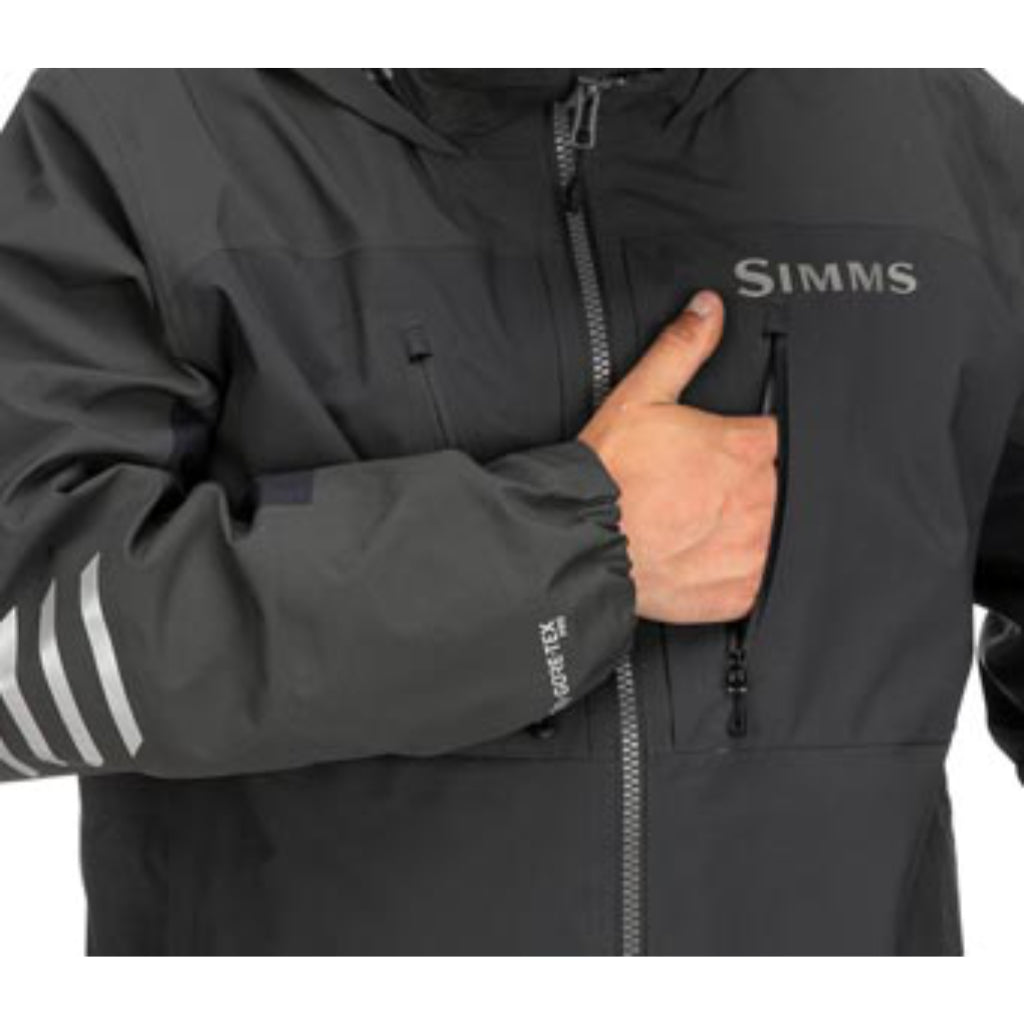 Simms ProDry Fishing Jacket - M - Carbon