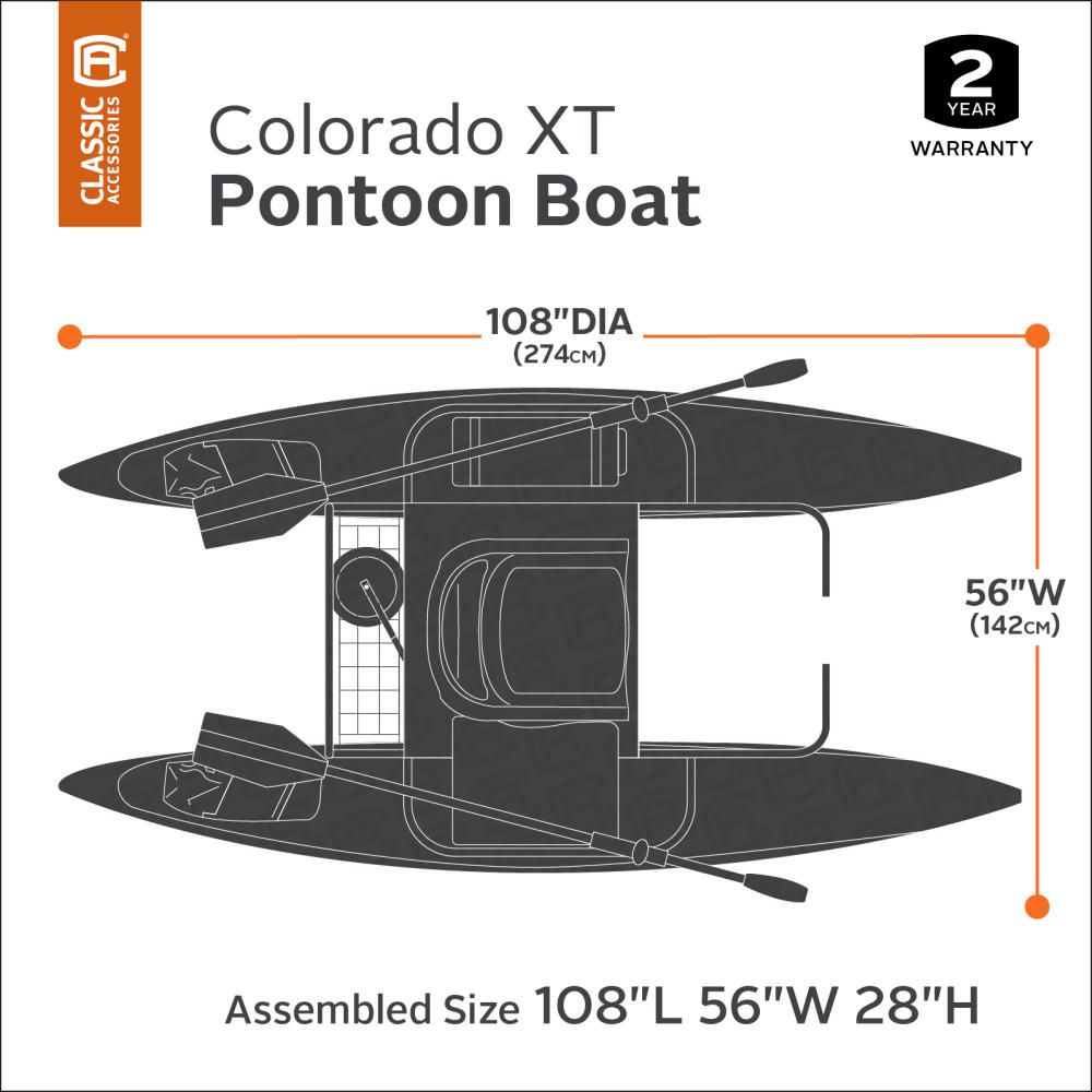 COLORADO XT CLASSIC OUTDOOR PONTOON BOAT – Natural Sports - The Fishing  Store
