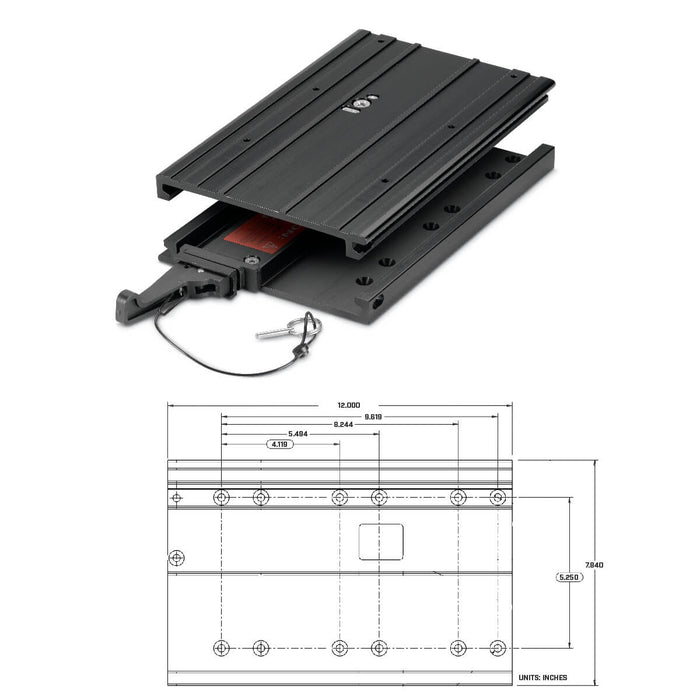 Minn Kota Quick Release Bracket / MKA-32 #1854060