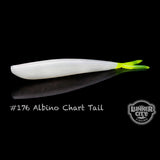 Albino Chartreuse Tail Lunker City Fin-S Fish 4" Minnow