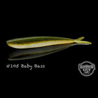 Baby Bass Lunker City Fin-S Fish 4" Minnow