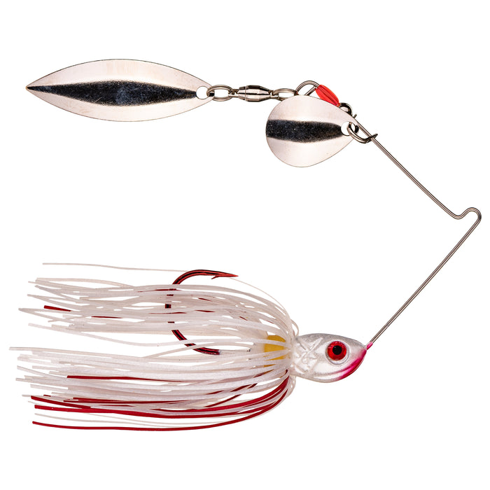 Bleeding White Strike King Bleeding Bait Spinnerbait