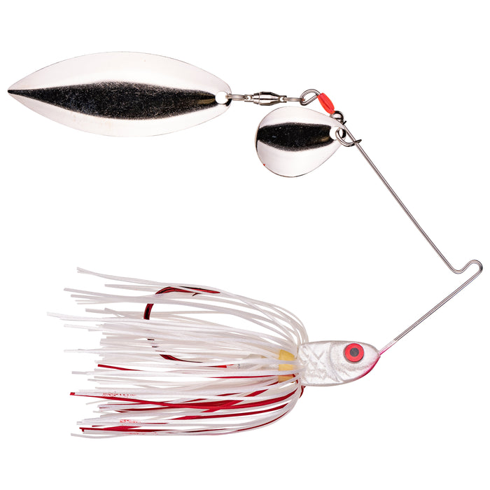 Bleeding White Strike King Bleeding Bait Spinnerbait