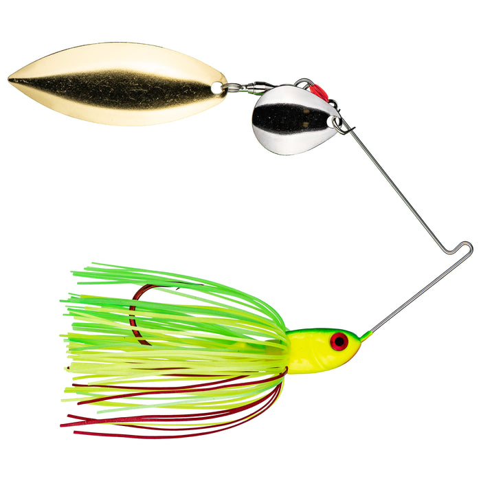 Bleeding FIretiger Strike King Bleeding Bait Spinnerbait