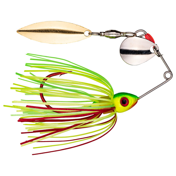 Bleeding Firetiger Strike King Bleeding Bait Mini-King Spinnerbait