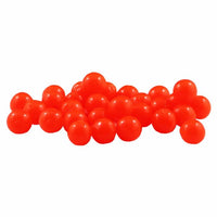 BC Orange Cleardrift Soft Beads for Steelhead Fishing