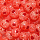 TroutBeads Blood Dot Eggs - Tangerine
