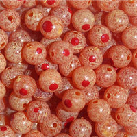 TroutBeads Blood Dot Eggs - Caramel Roe