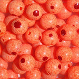 TroutBeads Blood Dot Eggs - Fluorescent Orange