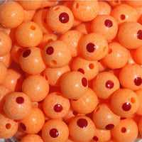 TroutBeads Blood Dot Eggs - Sun Orange