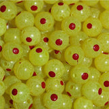 TroutBeads Blood Dot Eggs - Lemon Roe