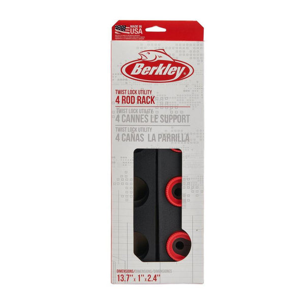 Berkley Twist Lock Utility 4 Rod Rack