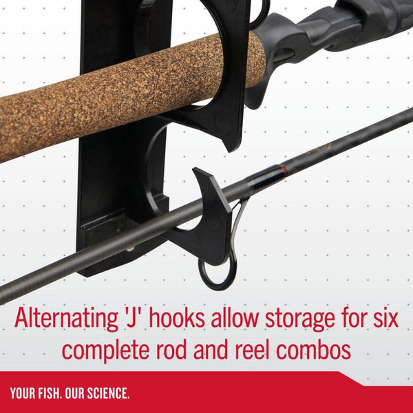 Berkley Wall & Ceiling 6 Rod Rack  Natural Sports – Natural Sports - The  Fishing Store