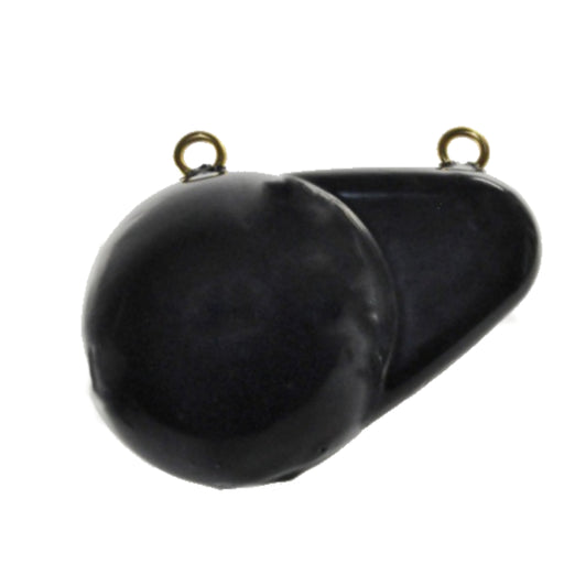 Powder Coated Black POW POW-R-Ball Cannonball Downrigger Weight