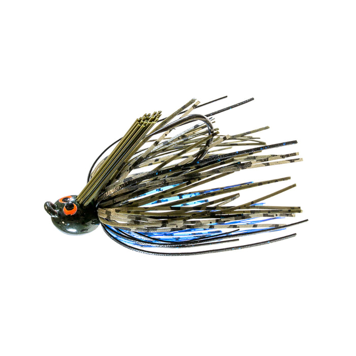 Bruised Green Pumpkin Z-Man CrossEyeZ Power Finesse Jig