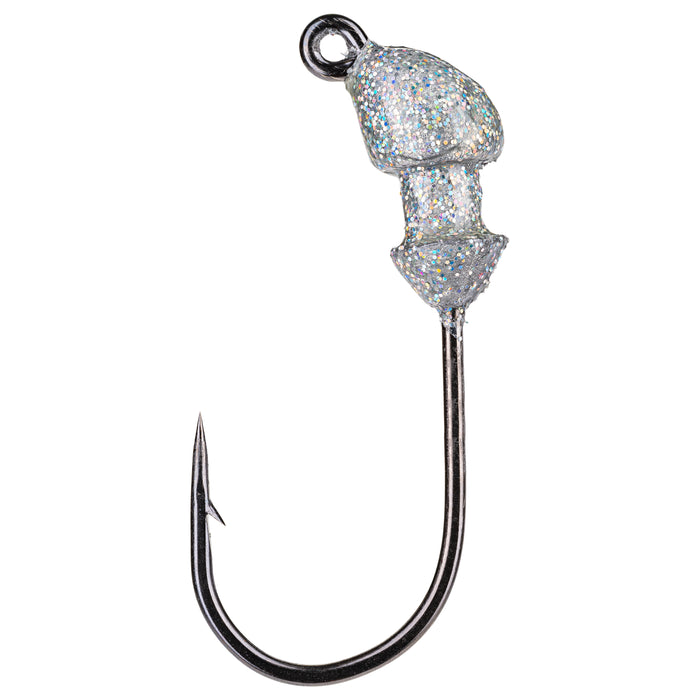 1/8 oz Silver Bling Strike King Baby Squadron Swimbait Head