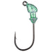 1/8 oz Green Glimmer Strike King Baby Squadron Swimbait Head