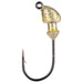 3/16 oz Gold Shiner Strike King Baby Squadron Swimbait Head
