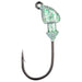 3/16 oz Green Glimmer Strike King Baby Squadron Swimbait Head
