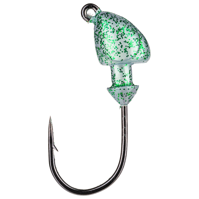 5/16 oz Green Glimmer Strike King Baby Squadron Swimbait Head