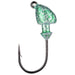 5/16 oz Green Glimmer Strike King Baby Squadron Swimbait Head