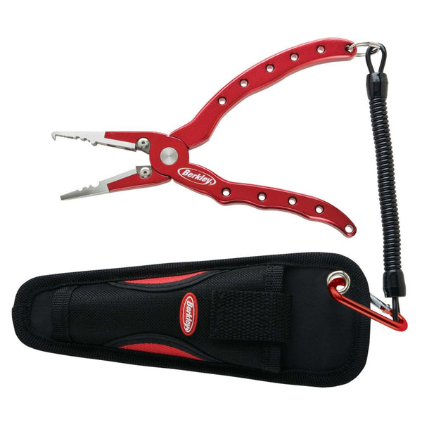 bamutech Hooks Fishing Plier Fishing Tools Accessories Braid Line Lure  Cutter Hook Remover Cutting Fish Use Tongs Multifunction Scissors Fishing  Hooks (Size : Red Rope) 