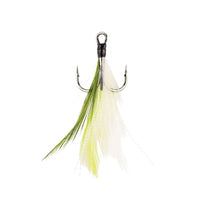 Berkley Fusion19 Feathered Treble Hook - Natural Sports - The Fishing Store