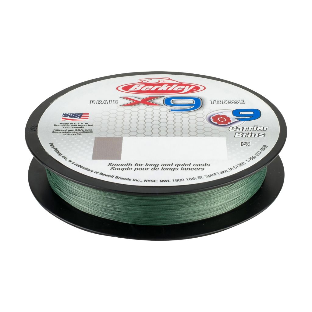 Berkley X9 Braided Fishing Line - 9 Strand Braid Line for Saltwater and  Freshwater Fishing : Sports & Outdoors 