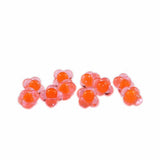 Candy Apple with Orange Centre Cleardrift Embryo Egg Clusters for Steelhead Fishing