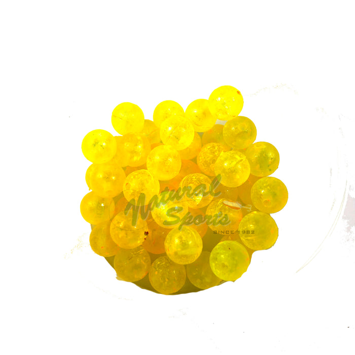 Mad River Clear UV Steelie Beads