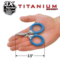 Cuda 3 Titanium Bonded Micro Scissors – Natural Sports - The Fishing Store